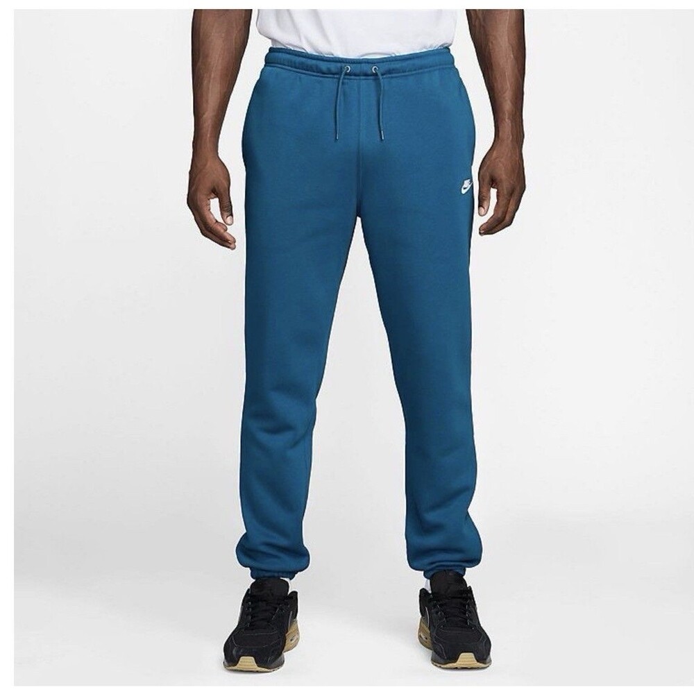 Nike Club Fleece Pants Men’s Size Large Green Abyss FN3808-301 NEW WITH TAGS